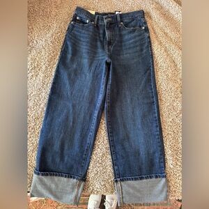 Banana Republic High rise cuffed ankle jeans
